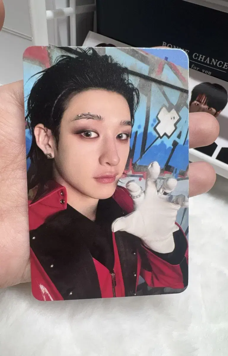Stray Kids スキズ KARMA POP UP バンチャン QRカード Stray Kids スキズ KARMA ポップアップ バンチャン QRカード